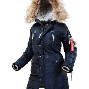 Airboss women’s parka n-3b Vega M insulated